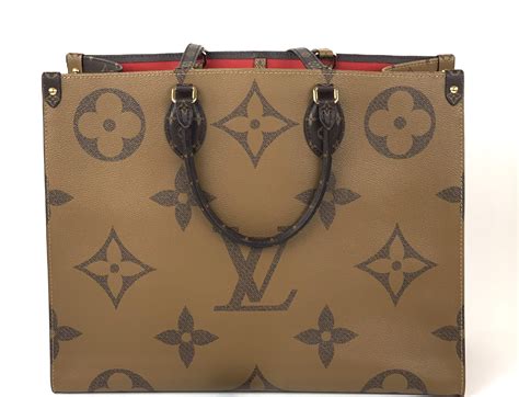 louis vuitton on the go tote reverse|louis vuitton monogram gm.